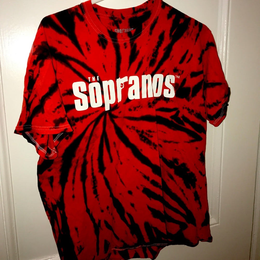 Sopranos t shirt tie dye